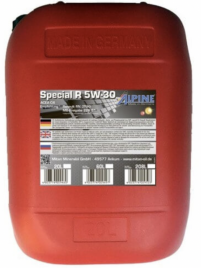 Масло моторное синтетическое Alpine Special R 5W-30 канистра 20 литров, артикул 0101403