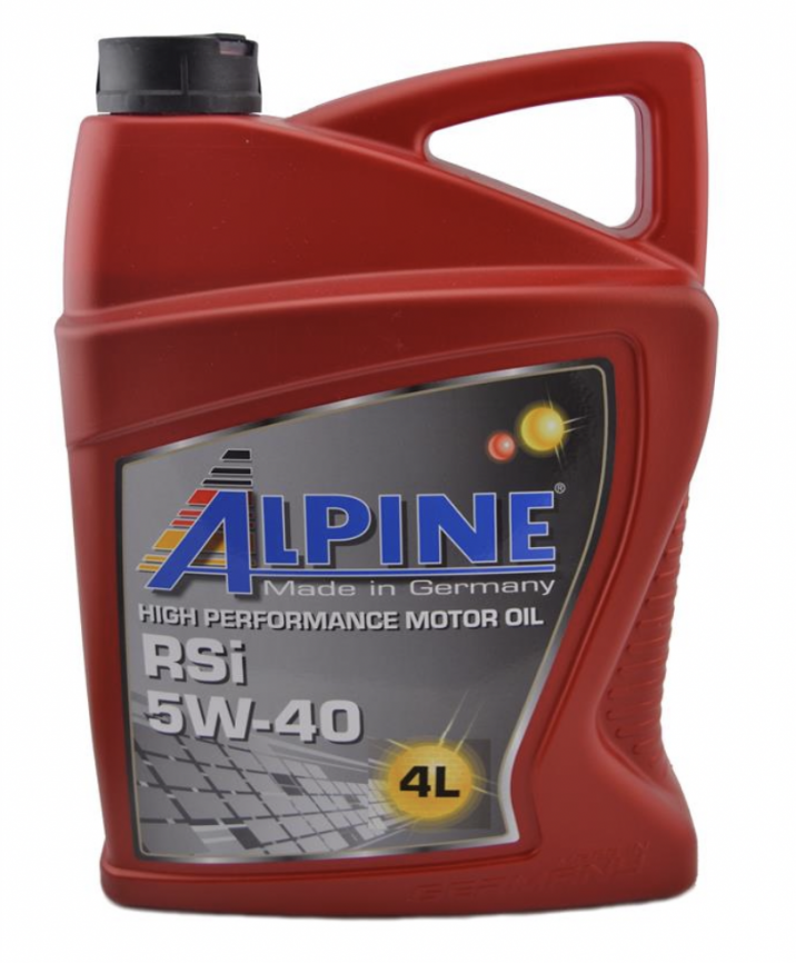 Масло моторное синтетическое Alpine RSi 5W-40 канистра 4 литра, артикул 0101478 фото 1