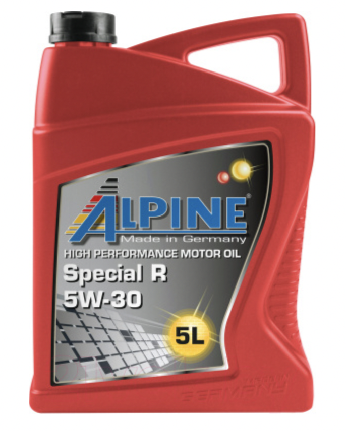 Масло моторное синтетическое Alpine Special R 5W-30 канистра 5 литров, артикул 0101402 фото 1