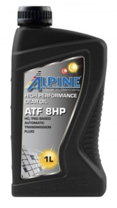 Масло трансмиссионное для АКПП Alpine ATF 8HP канистра 1 литр, артикул 0101591 фото 1